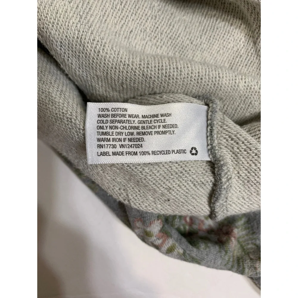 Art‎ Class Kids Grey Floral Summer Vibes Hoodie Size 4T Pullover Long Sleeve